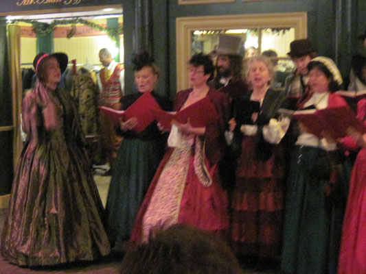 The Old World Carolers at the Dickens Fair, 12-18-11